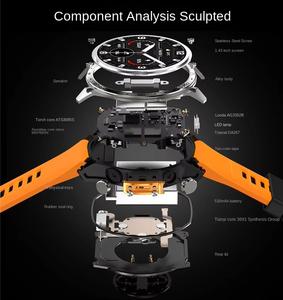 Reloj Inteligente HD300 Pro con Pantalla AMOLED <span class=keywords><strong>de</strong></span> 1.43 Pulgadas <span class=keywords><strong>para</strong></span> Llamadas, Frecuencia Cardíaca, Sueño, GPS, Pulsera Deportiva, Relojes con IA - Product Image 4