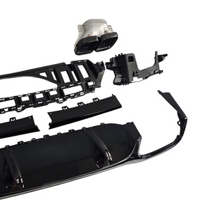 Kit de lèvre arrière et embout d'échappement pour Mercedes Benz Classe E W213 2021-2023 style E63 en ABS - Product Image 5