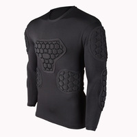 Veste anti-collision, uniforme de gardien de but de football, maillot de rugby, protection des hanches et de la poitrine pour le ski, tenue d'entraînement sportive de basketball