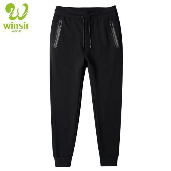 Pantaloni della tuta da uomo logo personalizzato pista bodybuilding usura 100% cotone di alta qualità con coulisse casuali jogger pantaloni con tasche