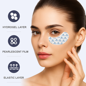 Bán buôn Hydrogel Mặt nạ mắt chăm sóc da đàn hồi da thân thiện với Hydrogel mắt Túi Pad chống nhăn Pad miếng đệm mắt - Product Image 5