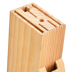 Porte-couteaux en bois pour cuisine, support de rangement écologique avec capacité pour 1 couteau - Product Image 4