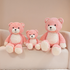 دمية دب قطيفة جديدة لطيفة عالية الجودة كبيرة الحجم، لعبة دب ناعمة ولطيفة للأطفال - Product Image 2