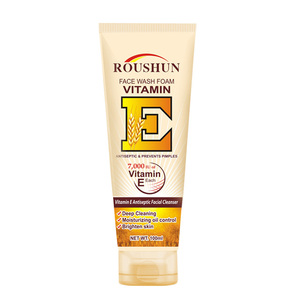 ROUSHUN Nettoyant Moussant Visage Antiseptique à la Vitamine E, Contrôle du Sébum, Prévention de l'Acné, Vente en Gros - Product Image 1