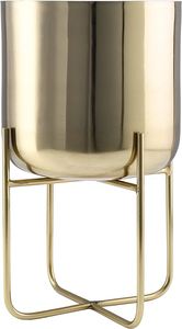 Metal <b>Plants</b> Pots for Outdoor <b>Plants</b> and for Gift Balcony <b>plant</b> <b>stands</b> gold planter for home decoration - Product Image 3