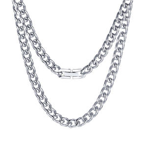Chaîne <span class=keywords><strong>en</strong></span> acier inoxydable <span class=keywords><strong>de</strong></span> 6mm <span class=keywords><strong>de</strong></span> large chaînes à maillons cubains <span class=keywords><strong>collier</strong></span> <span class=keywords><strong>ras</strong></span> du <span class=keywords><strong>cou</strong></span> pour bijoux pour hommes bijoux <span class=keywords><strong>en</strong></span> métal <span class=keywords><strong>massif</strong></span> plaqué <span class=keywords><strong>argent</strong></span> bijoux <span class=keywords><strong>de</strong></span> mode - Product Image 6