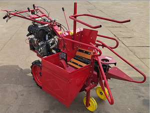Tay đẩy Ngô gặt đập với động cơ diesel kết hợp gặt đập Ngô ngô - Product Image 2