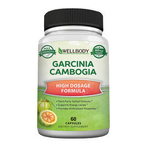 WELLBODY özel logo toptan fiyat kilo kaybı yağ brülör diyet kapsüller için kamboçya yeşil <span class=keywords><strong>a</strong></span>ğacı özü zayıflama kapsülleri - Product Image 1