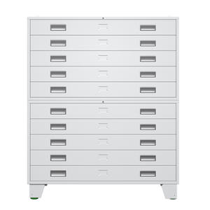 הנדסת ציור ארון מתכת a0 מפה נייר מסגרת נייד מדפים ציור ארון - Product Image 2