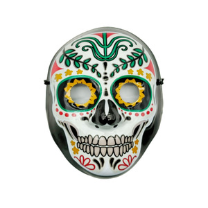 Máscaras de Fiesta con Estampado de Catrina de Halloween, Plástico Elástico, Variedad X-732-3 - Product Image 3