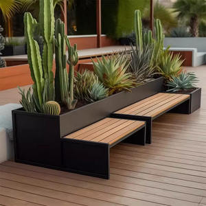 Commerciale banco all'aperto scatola di fiori Combo per la strada ufficio cortile parco paesaggio per il latte negozio di <span class=keywords><strong>tè</strong></span> set ristorante - Product Image 2