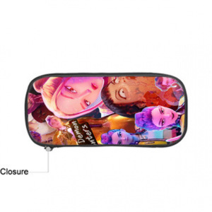 Bolsa de lápices suave con estampado de cazador de brujas Kpop, bolsa de almacenamiento de papelería para estudiantes - Product Image 2
