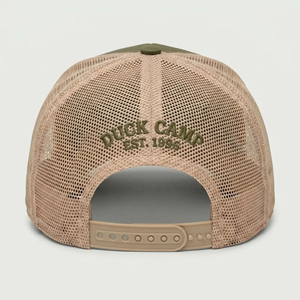 Gorra <span class=keywords><strong>de</strong></span> béisbol snapback retro verde oliva con malla trasera, parche tejido y cuerda trenzada estilo vaquero, personalizada al por mayor, estilo Texas Rodeo Trucker - Product Image 2