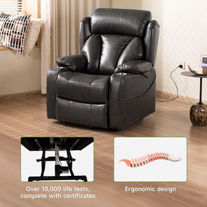 टेक्फोर्केयर लक्जरी रिक्लियर लिफ्ट सोफा बुजुर्ग देखभाल शून्य जी इलेक्ट्रिक रेक्लियर चेयर 4 मोटर - Product Image 4