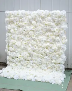 Artificial Flower Panels For Backdrop Handmade Flower Wall Panels Wall Decor Flower Decoration For Party Wedding Bedroom