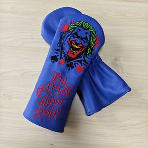 ปลอกคลุมหัวไม้<span class=keywords><strong>กอล์ฟ</strong></span> Joker Prison Mike ลายปักตัวละคร วัสดุหนัง PU กันน้ำ ปิดด้วยแม่เหล็ก - Product Image 2