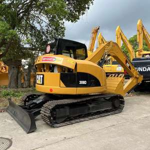 Moins d'heures de travail, Caterpillar 308c 308d, excavatrice d'occasion, choix fiable, mini-excavatrice de 8 tonnes, 308D 307E2 308E, modèle 2021 à vendre - Product Image 5
