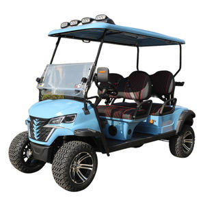 Chariot de <span class=keywords><strong>golf</strong></span> de batterie au lithium bleu de luxe 2025 avec <span class=keywords><strong>portes</strong></span> 4 sièges approvisionnement en gros de carburant électrique - Product Image 3