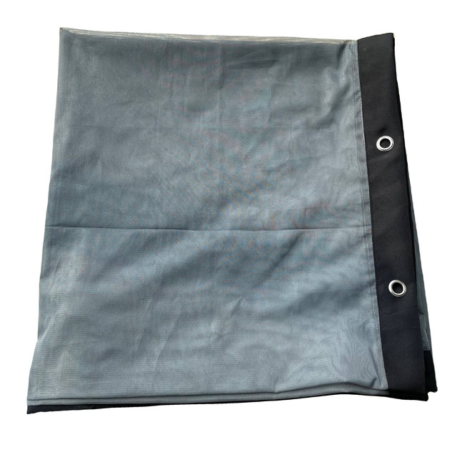 Transparent 3D Hologram Polyester Mesh Screen with 16:9 Format Portable and Foldable for Restaurant Shop Cinema Projection