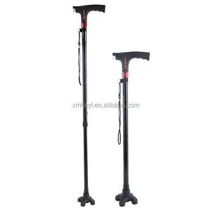 Telescopic Walking Stick Old Man Smart Elderly Walking Sticks with radio Mp3 supplier manufacturer