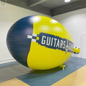 <span class=keywords><strong>Zeppelin</strong></span> Gonfiabile Gigante da 5m con Logo Personalizzato per Pubblicità Aerea/Decorazione Eventi/Promozione - Product Image 3