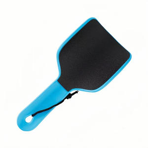 HUIJIE Lime à pieds en U bleu ciel avec ponçage double face pour l'élimination des peaux mortes, outil de soin des pieds - Product Image 4