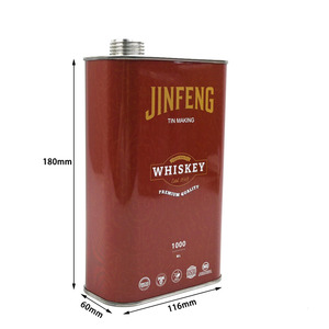Custom 304 Stainless Steel Whiskey Tin Can Metal Liquor Bottle Packaging <b>Container</b> OEM Manufacturer - Product Image 2