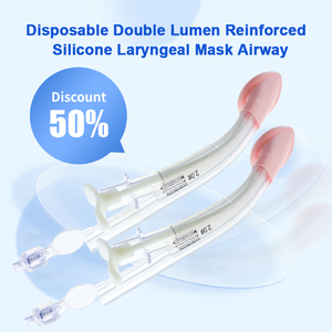 <span class=keywords><strong>Masque</strong></span> laryngé à double lumière en silicone de qualité médicale, jetable/réutilisable, renforcé, certifié CE, classe II, pour usage médical et <span class=keywords><strong>chirurgical</strong></span> - Product Image 4