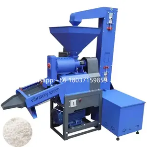 Home use 4 in 1 paddy straw cleaner vibratory screen combine rice mill machine sri lanka Rice Miller