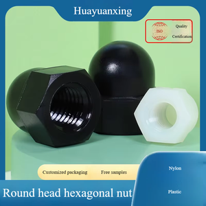 Tuerca hexagonal de cabeza redonda negra, tapa de tuerca de plástico, cubierta de tuerca, tapa de tornillo, grado 4.8, uso automotriz/electrónico, venta al por mayor M6/M8/M10/M12 - Product Image 5