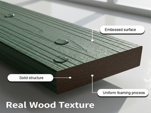 Madera para Construcción, Material HDPE Totalmente Impermeable, WinStar, Larga Vida Útil, <span class=keywords><strong>Lumbre</strong></span> de Plástico para Exteriores - Product Image 3