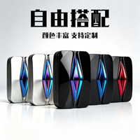 [Empty Mountain] Unisex Global EDC Infinite-Position Push-Card Flame 8+8 Finger-Snap Penghilang Stres Logam Magnetik Kuat