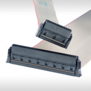 214347-E Femelle 50P 1.27mm Pas Noir Double Rangée Plat Ruban Câble Compatible pour SMC <span class=keywords><strong>SMCB</strong></span> - Product Image 4