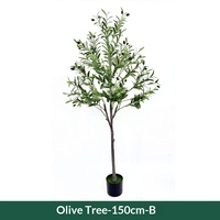 Commerce extérieur transfrontalier pour grand olivier artificiel détachable, plante en pot sur pied pour intérieur, taille 180, modèle