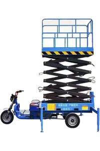 Plataforma Elevadora Hidráulica <span class=keywords><strong>para</strong></span> Motocicletas, Triciclo Eléctrico Autopropulsado <span class=keywords><strong>de</strong></span> Tres Ruedas con Horquilla Tipo Tijera, a un <span class=keywords><strong>Precio</strong></span> Ultra Bajo - Product Image 4