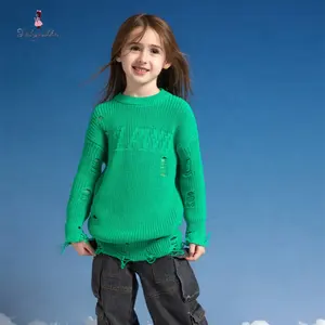 Stilnyashka D-angel Sweatershirt 24-2 Winter Weatershirt For Kids Girls Children's Clothing Girls Weatershirt Girl's Clothing