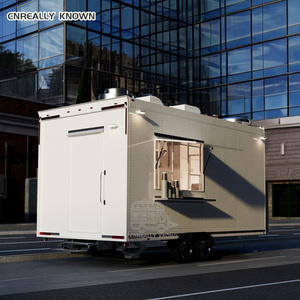 Square Cotton DOT CE Certified Fully Equipped For Candy Machine Ice Cream Hamburger Fast Food Street <b>Concession</b> <b>Trailer</b> - Product Image 3