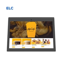 Tablette publicitaire double écran WD1012T pour comptoir de caisse, affichage numérique du menu, Android 8.1 RK3288