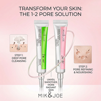 Kit professionnel de soin de la peau à base de plantes pour affiner les pores, avec crème hydratante pour contrôler les points noirs du nez, réguler le sébum et unifier le teint