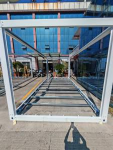 Contenedor Galvanizado Personalizado, Estructura Metálica Prefabricada <span class=keywords><strong>de</strong></span> Acero Ligero, Marcos <span class=keywords><strong>de</strong></span> Ensamblaje Sencillos para Casas, Estructuras <span class=keywords><strong>de</strong></span> Techos para Edificios - Product Image 4