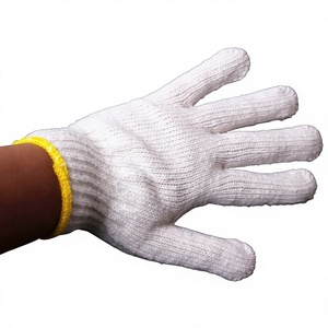 Gants de sécurité en coton 10 Gauge, anti-coupure, antidérapants, antistatiques, durables, respirants, sans latex, sans silicone, 7 oz, usage général - Product Image 1