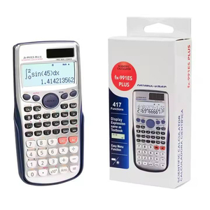 <span class=keywords><strong>Calculadora</strong></span> Científica de 417 Funciones, Pantalla LCD de 10 + 2 Dígitos, Doble Alimentación, con Cubierta Deslizante, para la Escuela, Oficina, Ingeniería y Matemáticas - Product Image 2