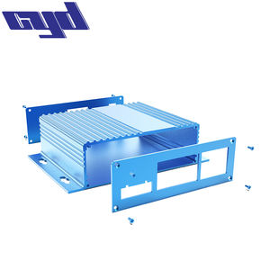 Caja amplificadora de aluminio personalizada Caja de aluminio extruido para montaje en pared - Product Image 1