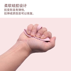 Mini bol de nettoyage pour pinceaux de maquillage en silicone transfrontalier avec poignée pour le nettoyage des houppettes - Product Image 4