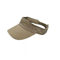 Visera de Sol para hombre, gorra de Golf, tenis, playa, ajustable, color liso, Polo, Verano