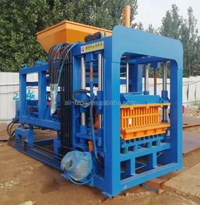 Machine automatique de fabrication de briques de blocs de béton à pression hydraulique de produits chinois