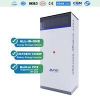 Système de stockage d'énergie solaire 125 kW, commercial et industriel, batteries Lifepo4 50 kWh 100 kWh