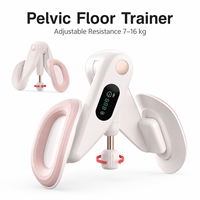 AeroMara Entraîneur Musculaire du Plancher Pelvien, Exercice de Kegel, Tonificateur Réglable en TPE pour l'Intérieur des Cuisses, Appareil de Fitness pour Exercices de Serrage des Jambes