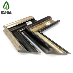 Customized 3d Vintage Plastic Gold Black <strong>Wooden</strong> Photo <strong>Frame</strong> Moulding <strong>Wall</strong> Hanging - Product Image 3