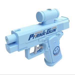 Pistolet à Eau Double Face Chenguang, Bruit d'Explosion, Secousse Inattendue, Jouet Blague Créatif Sûr en Plastique ABS Durable pour Plaisir Aquatique - Product Image 1